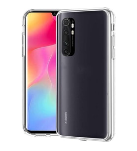 Xiaomi Mi Note 10 Lite Premium Silikon Kılıf Şeffaf