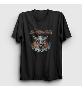 Presmono Unisex Siyah Dragon V2 Blind Guardian T-Shirt 378548tt