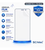 SChitec HUAWEI Y6 ii Uyumlu Ön Yüzey Nano Şeffaf Hidrojel Ekran Koruyucu