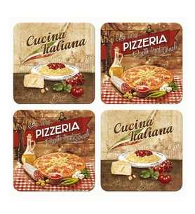 Nostalgic Art Italian Bardak Altlığı Set