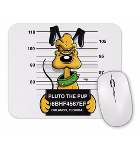 Pluto The Pup Mouse Pad