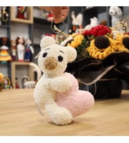 Amigurumi Puffy Anahtarlık - Anatoya