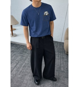 Panda Baskılı Unisex Basic Tişört – Rahat Kesim Günlük Stil