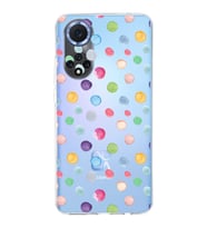 PrintiFy Huawei Nova 9 ile Uyumlu 1mm Slim Fit Water Color 6 Baskılı Şeffaf  Kılıf