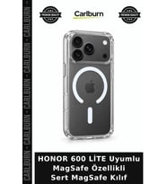HONOR 600 LİTE Uyumlu MagSafe Özellikli Sert MagSafe Kılıf Cep Aksesuarı Koruyucu Kapak