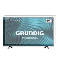 GRUNDIG 49 VLE 6535 BL TV EKRAN KORUYUCU - Grundig 49" inç 123 Ekran Koruyucu 49VLE6535BL