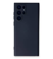 Galaxy S22 Kılıf Nano Içi Kadife Silikon - Lacivert