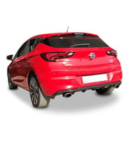 🚘 Opel Astra K Rieger Difüzör – Sportif Plastik Arka Tampon Eki  Dayanıklı Malzeme (Standart)