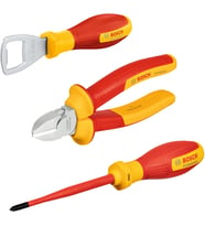 Bosch Profesyonel Vde El Aleti Seti 3 Parça (1X Şişe Açacağı; 1X Yıldız Tornavida Ph1 X 100Mm; 1X Ya