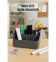 Masaüstü Kalem & Düzenleyici Kalemlik Füme