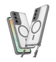 Samsung Galaxy S23 Fe Kılıf Enka Magsafe Silikon Kılıf - Titan Gri