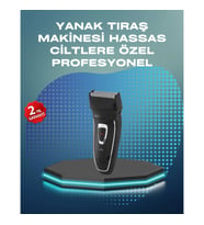 Mey İthalat® Kablosuz Kuru Tıraş Makinesi Folyo Başlıklı