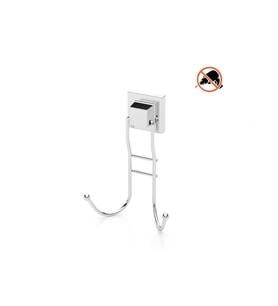 Tekno Tel EF-236 Yapışkanlı Banyo 2 li Askı Bornozluk Krom