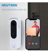 Neutron NTL-SB-02MP 2mp 1080P 166° Geniş Açılı Sesli ve Görüntülü Kapı Zili WİFİ