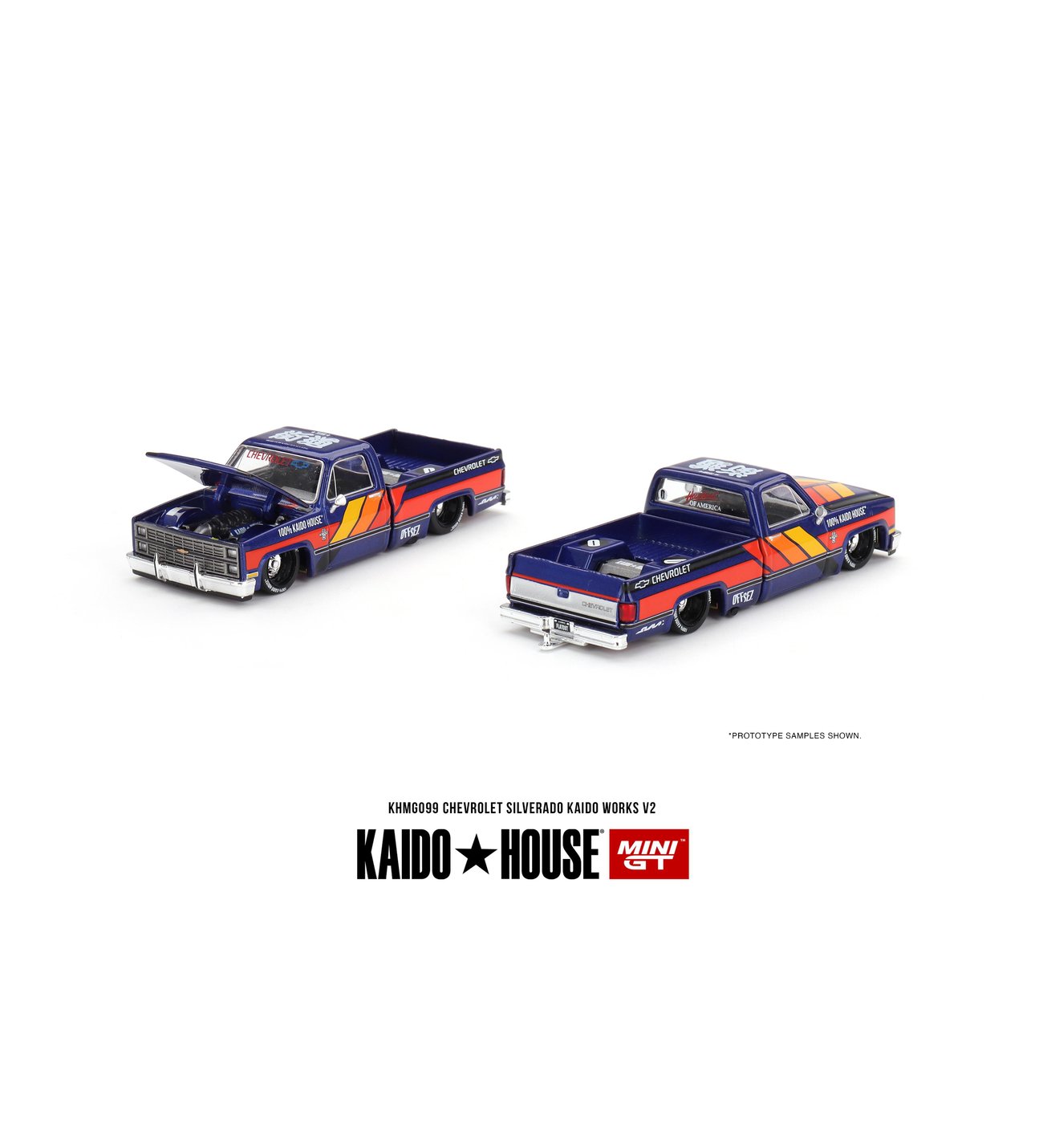 Mini GT Kaido House Chevrolet Silverado KAIDO WORKS V2 099