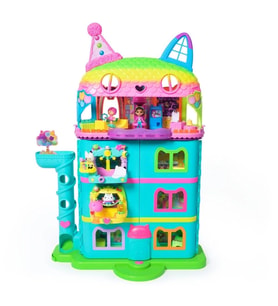 70742 Gabbys Dollhouse Festival Evi Eğlenceli Müzikli Oyun Seti 63 cm -Spinmaster