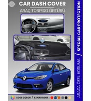 RENAULT FLUENCE NAVİGASYONSUZ KÜÇÜK EKRANLI (2009-2013) Torpido Örtüsü Göğüs Koruma