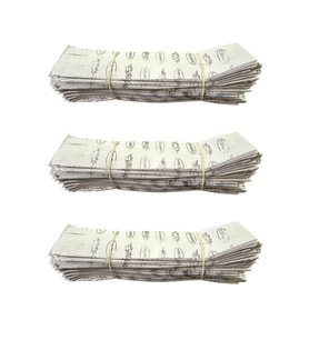 Baskılı Mat Beyaz Baget Dürüm Kese Kağıdı - 8 x 28 Cm. - 1.5 Kg. - Ortalama 360 Ad - Paket