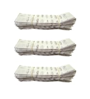 Baskılı Mat Beyaz Baget Dürüm Kese Kağıdı - 8 x 28 Cm. - 1.5 Kg. - Ortalama 360 Ad - Paket