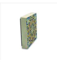 Çini Desen Baskılı Doğaltaş  Magnet(KD-014)Buzdolabı Süsü
