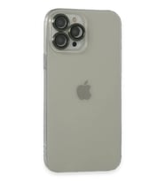 Newface Apple iPhone 13 Pro Max Kılıf Luko Lens Silikon - Yeşil