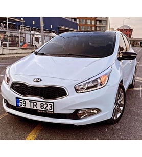 Sts Oto Aksesuar Kia Cerato Sinyalli Uyumlu 2016-2019 Batman Yarasa Ayna Kapağı Piano Black Abs Plastik