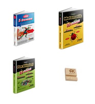 Aydın LGS 8. Sınıf Tüm Dersler 5li Deneme Matematik ve Fen Bilimleri 15li Deneme 3lü Set