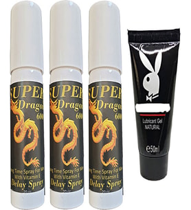 Bonie 3 Adet Dragn Sprey + Lubricant Jel