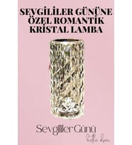 Sevgililer Gününe Özel Romantik Kristal Gece Lambası Sevgiliye Hediye