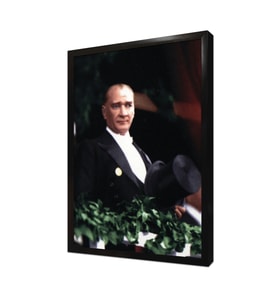 Atatürk Çerçeveli Mdf Tablo