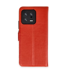 Northcity Xiaomi Mi 13 Trend S Plus Kapaklı Kılıf - Kırmızı