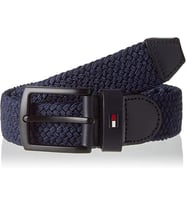 TOMMY JEANS ERKEK ÖRGÜ KEMER (Lacivert)