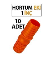 1'LİK Hortum Eki 10 Adet