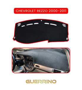 CHEVROLET Rezzo (2000-2011)TORPİDO KORUMA HALISI KIRMIZI KENAR
