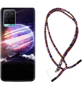 Vivo Y11S Y21S Y20 Y20S Y70 Kılıf Boyun Asklı Rasta Silikon Super Planet 1797