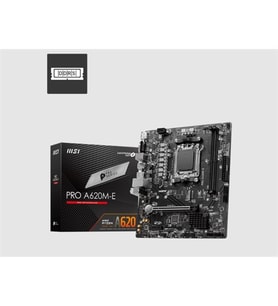 Msı Pro A620M-E Ddr5 Am5 6000(Oc) Hdmı Dp Usb 3.2 Matx