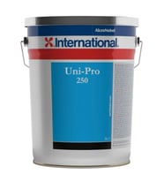 INTERNATIONAL UNİ-PRO 250 5L MAVİ ZEHİRLİ BOYA TEKNE YAT ANTIFOULING