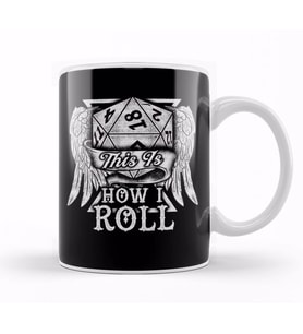 This Is How I Roll Rolling Pin Baking Pun Baker Kupa Bardak Porselen