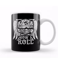 This Is How I Roll Rolling Pin Baking Pun Baker Kupa Bardak Porselen