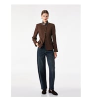 Koton Slim Fit Kahverengi Kadın Ceket 7WAK50014PW