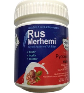 Rus Merhemi Tüy Dökücü 50 Ml / Rus Merhemi Hair Remover 50 Ml