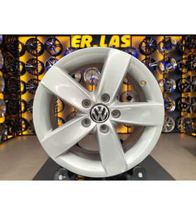 4 Adet VOLKSWAGEN ORIJINAL 6.5*16 5*112 ET50 57.1 SILVER JANT REVİZE EDİLMİŞ (Takım)