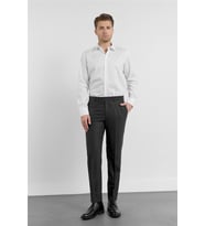 Siyah Yan Cep Comfort Fit Esnek Pantolon 1003255176