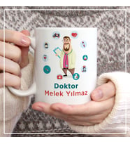 Kişiye Özel Doktor Kupa Bardak