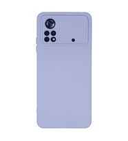 Xiaomi Poco X4 Pro 5g Kılıf Nano İçi Kadife Silikon - Lila
