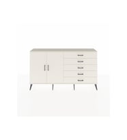 Arges Konsol 4 Raflı 5 Çekmeceli 2 Kapaklı 176x30x99 Aytaşı-Aytaşı