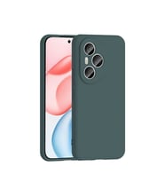 Honor 400 Pro Kılıf Lansman Tasarım İç Yüzeyi Kadife Silikon (Koyu Yeşil)