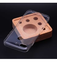 General Mobile 8 Kılıf Şeffaf Silikon Hibrit Case (Renksiz)