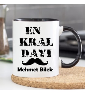 En Kral Dayı Kupa Bardak (Siyah)
