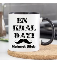 En Kral Dayı Kupa Bardak (Siyah)